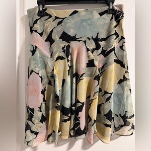 NWT Ralph Lauren Multicolor Floral Skirt